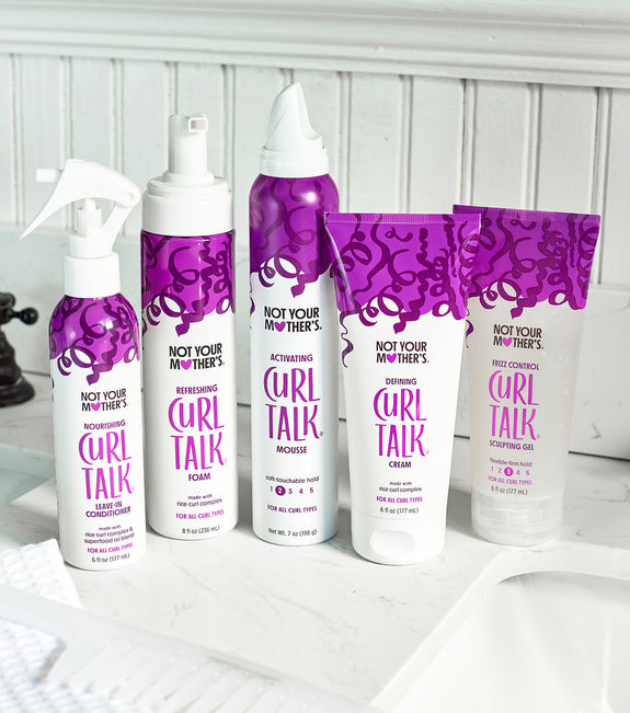 NOT YOUR MOTHER’S CURL TALK REFRESHING FOAM 8 Oz