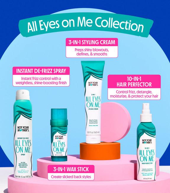 NOT YOUR MOTHER’S ALL EYES ON ME INSTANT DE FRIZZ SPRAY