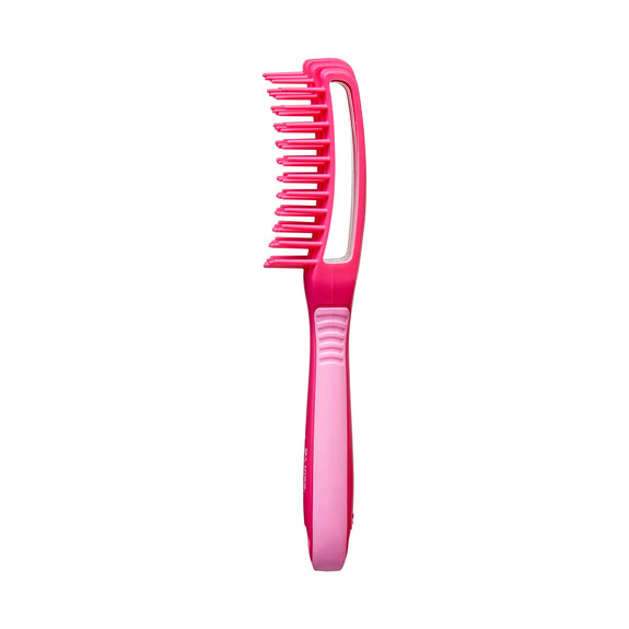 RED BY KISS EZ Glide 7 row non slip Detangling Brush mini