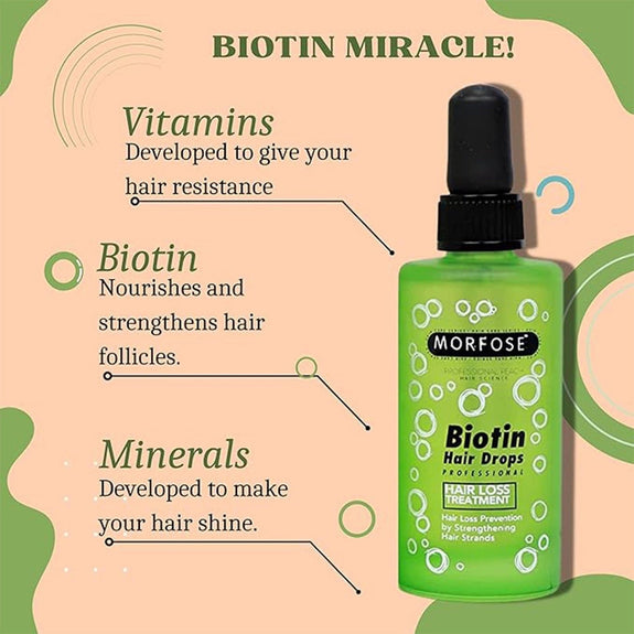 MORFOSE PROFESSIONAL REACH BIOTIN HAIR DROPS 100 ML
