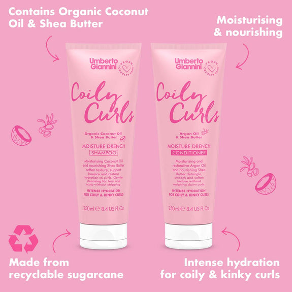 Coily Curls Moisture Drench Shampoo 250 ML