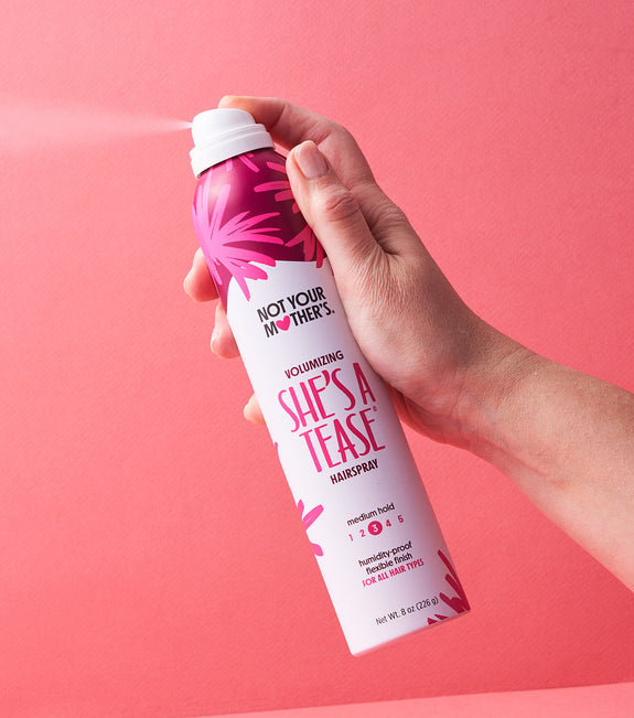 NOT YOUR MOTHER'S VOLUMIZING SHE'S A THEASE  HAIR SPRAY 8 OZ