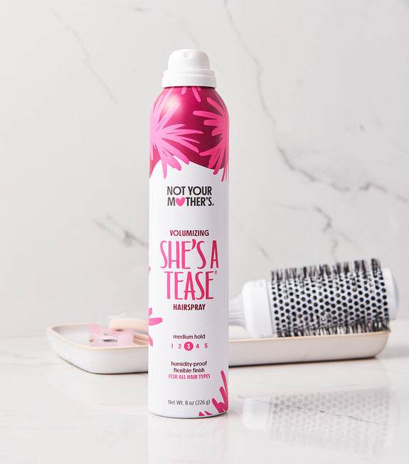 NOT YOUR MOTHER'S VOLUMIZING SHE'S A THEASE  HAIR SPRAY 8 OZ