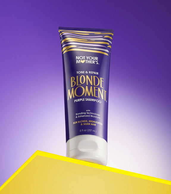 NOT YOUR MOTHER'S TONE & STRENGTHEN BLONDE MOMENT PURPLE BONDING SHAMPOO 237 ML
