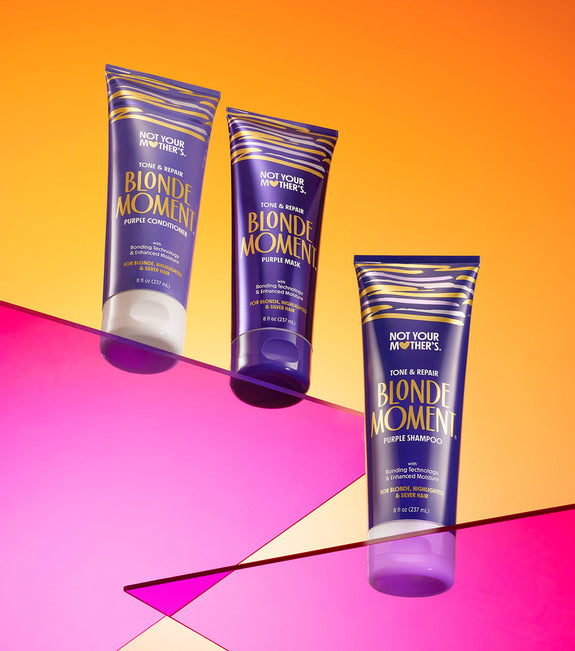 NOT YOUR MOTHER'S TONE & STRENGTHEN BLONDE MOMENT PURPLE BONDING SHAMPOO 237 ML