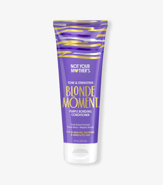 NOT YOUR MOTHER'S TONE & STRENGTHEN BLONDE MOMENT PURPLE BONDING CONDITIONER 237ML