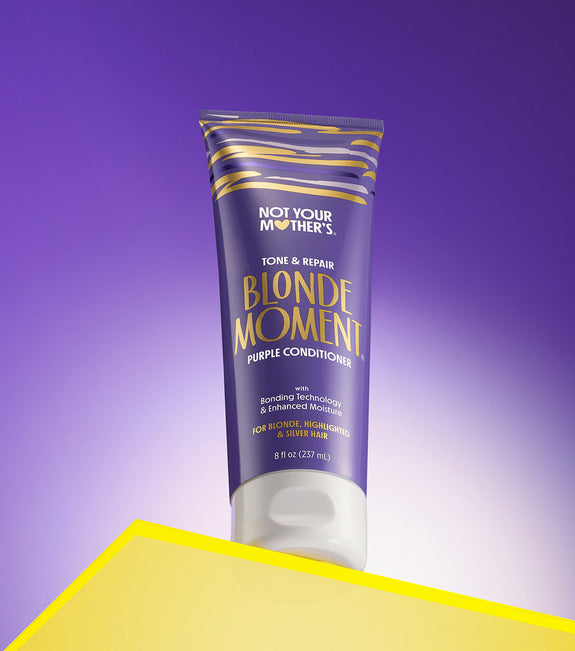 NOT YOUR MOTHER'S TONE & STRENGTHEN BLONDE MOMENT PURPLE BONDING CONDITIONER 237ML