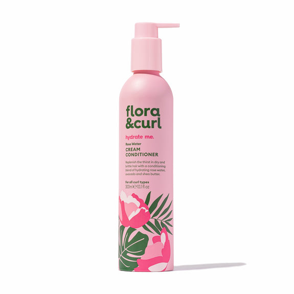 FLORA & CURL Rose Water Cream Conditioner 300ml