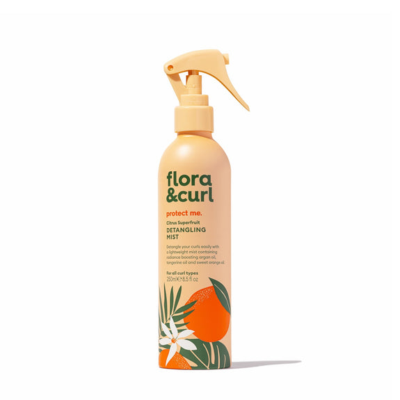 FLORA & CURL  protect me Citrus Superfruit Detangling Mist 250ml