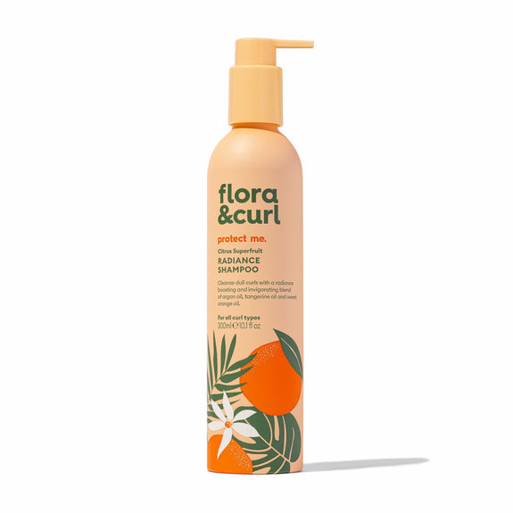 FLORA & CURL protect me. Citrus Superfruit Radiance Shampoo 300ml