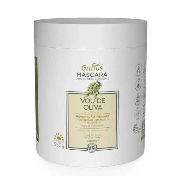 GRIFFUS Immediate Hydration Hair Mask (1A-4C) I VOW OLIVA 550g