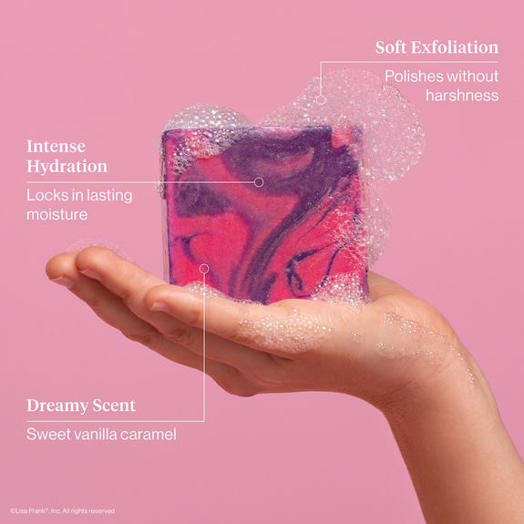 KITSCH  Lisa Frank x Kitsch Dancing Dreams Body Wash Bar