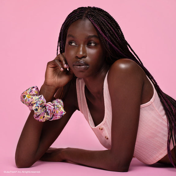 KITSCH  Lisa Frank x Kitsch Pillow Scrunchies® in Satin in The Fantastic World of Lisa Frank