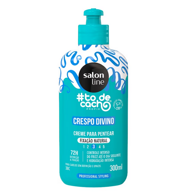 SALON LINE CREME PARA PENTEAR #TODECACHO CRESPO DIVINO 300ML