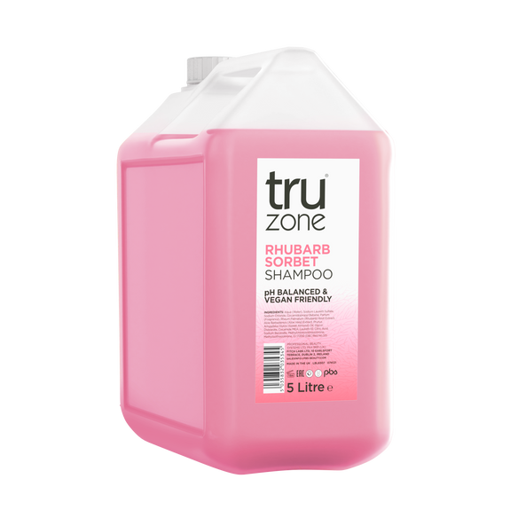 TRUZONE RHUBARB SORBET SHAMPOO 5 LITRE