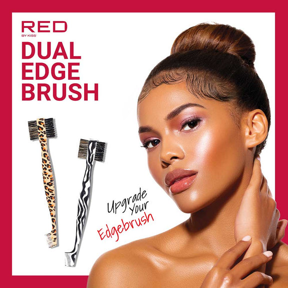 RED BY KISS SOFT & HARD Dual Edge Brush