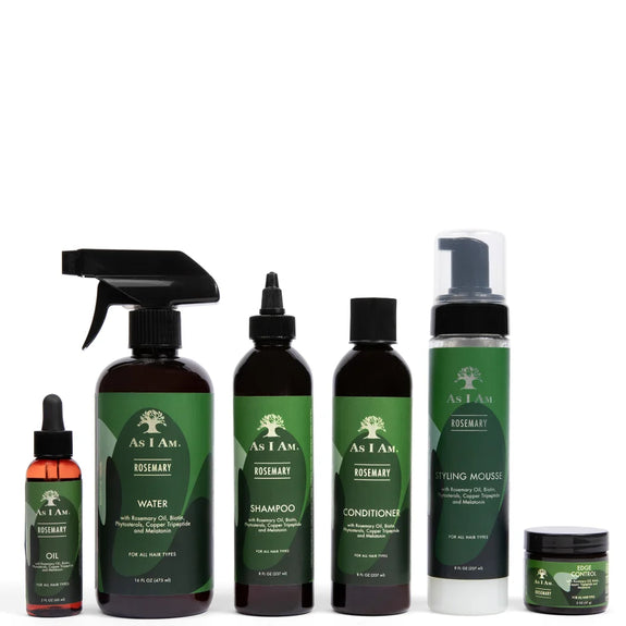 AS I AM  Rosemary Water 12 OZ