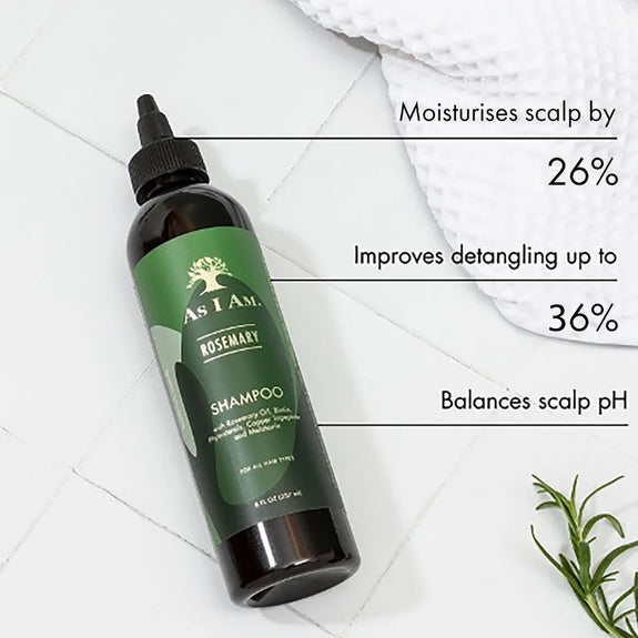 AS I AM Rosemary Shampoo 8 OZ