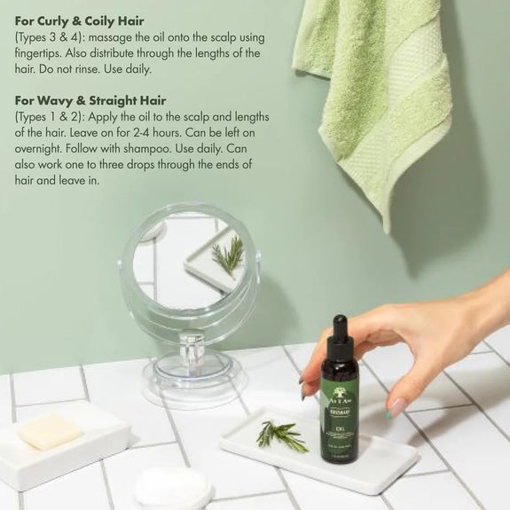 AS I AM Rosemary Oil 2 OZ