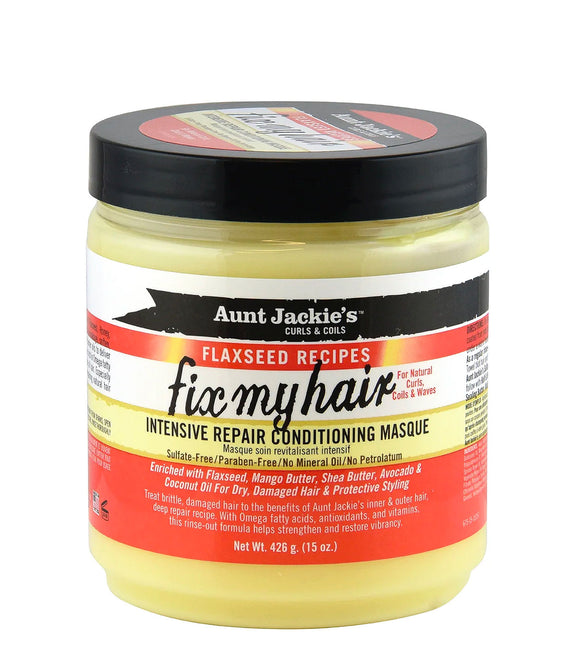 AUNT JACKIE’S Fix My Hair – Intensive Repair Conditioning Masque 15 OZ