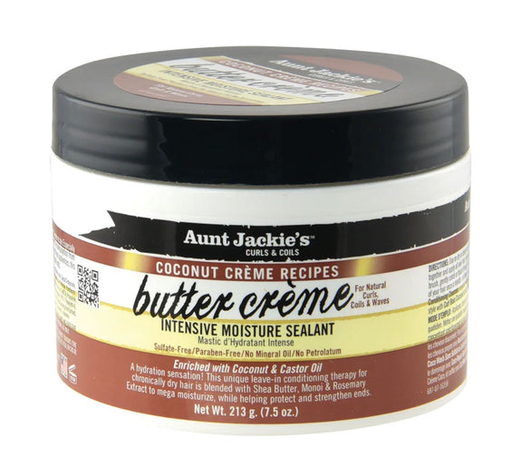 AUNT JACKIE’S Butter Crème – Intensive Moisture Sealant  7.5 OZ