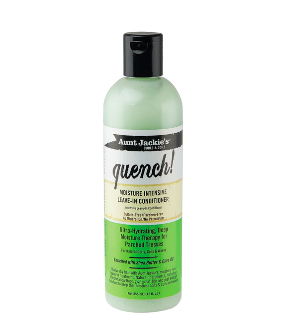 AUNT JACKIE’S Quench – Moisture Intensive Leave-In Conditioner 12 OZ