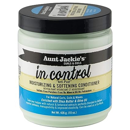 AUNT JACKIE’S In Control – Moisturizing & Softening Conditioner 15 OZ