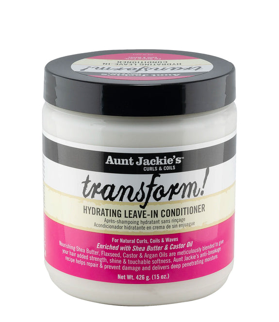 AUNT JACKIE’S Transform! Hydrating Leave-in Conditioner 15 OZ