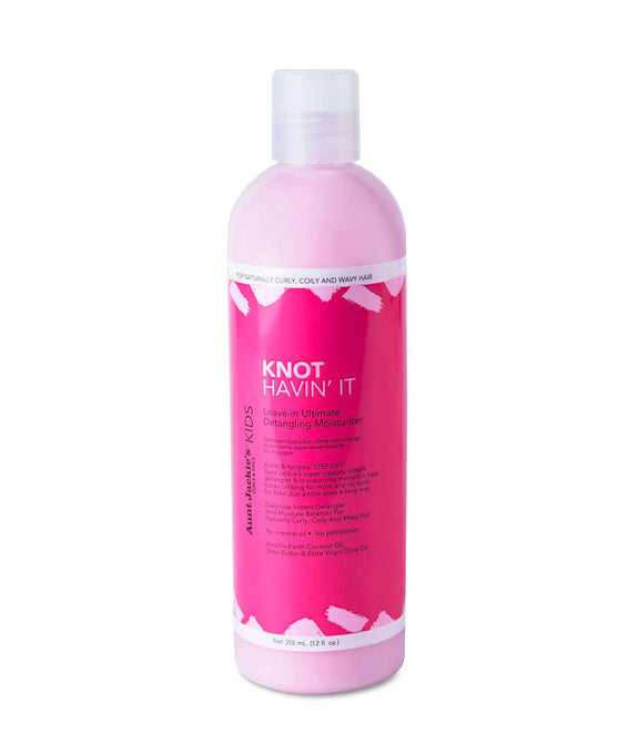 AUNT JACKIE’S KIDS Knot Havin’ It – Leave-In Ultimate Detangling Moisturizer 12 OZ