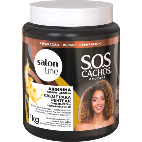 Salon Line SoS Curls Arginina Combing Cream 1kg