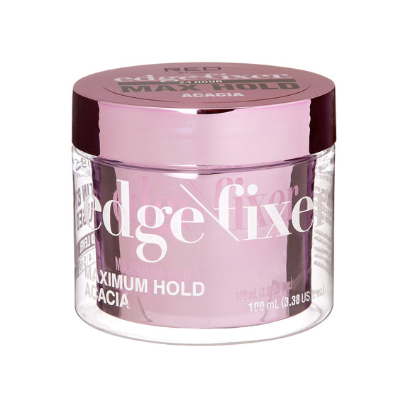Red By Kiss Edge Fixer 24 Hour Edge Control Max Hold Non-Flaxing Wax Acacia 100ml