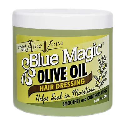 Blue Magic Olive Oil Hair Dressing 12oz