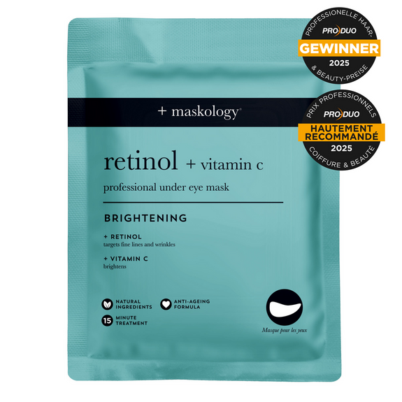 maskology RETINOL + VITAMIN-C Professional Under Eye Mask