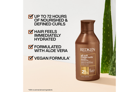 REDKEN ALL SOFT MEGA CURLS SHAMPOO