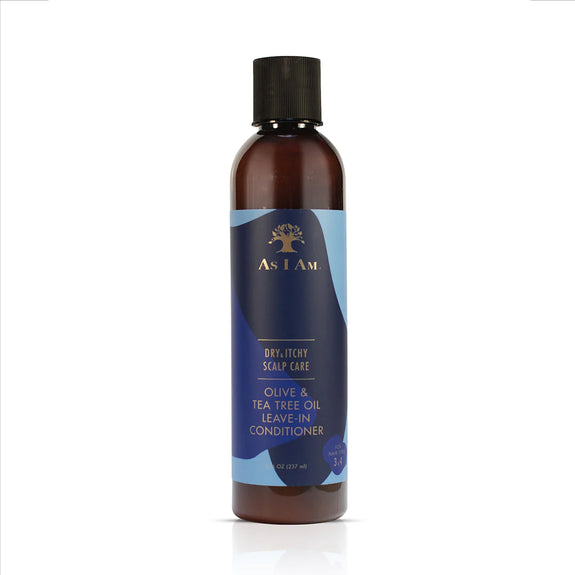 AS I AM DRY & ITCHY SCALP CARE LEAVE-IN CONDITIONER 8 OZ