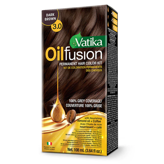 DABUR VATIKA OIL FUSION COLORS 3.64OZ