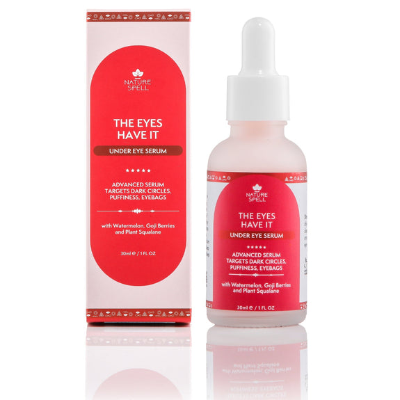 NATURE SPELL Under Eye Serum with Watermelon & Goji Berries