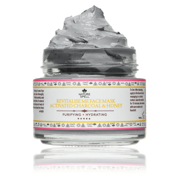 NATURE SPELL Activated Charcoal & Honey Purifying Face Mask