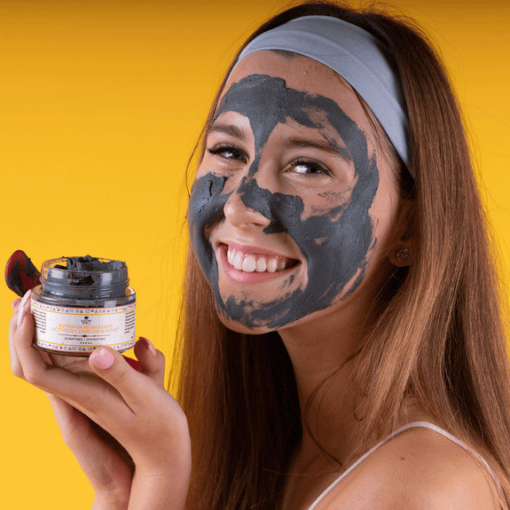 NATURE SPELL Activated Charcoal & Honey Purifying Face Mask