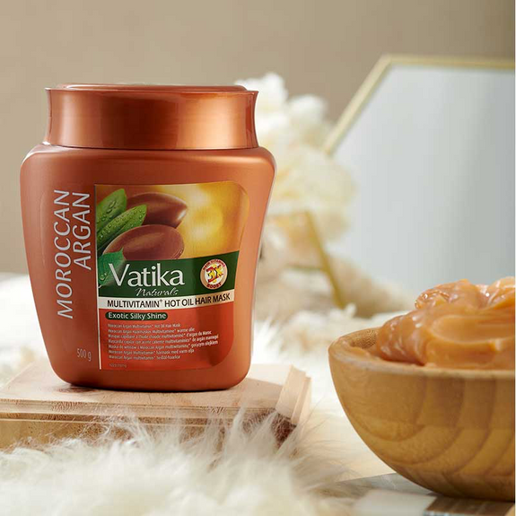 Vatika Naturals Argan Hair Mask Multivitamin 500G