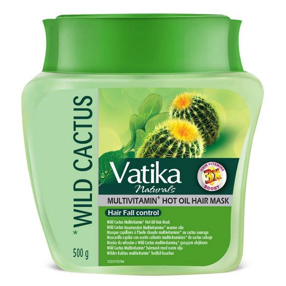 Vatika Naturals Cactus Hair Mask Multivitamin-500g