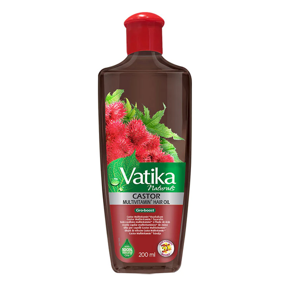 Vatika Naturals Multivitamin Enriched Castor Hair Oil 200 ML