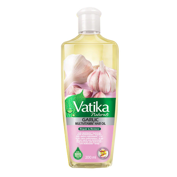 Vatika Naturals Multivitamin Enriched Garlic Hair Oil 300 ML