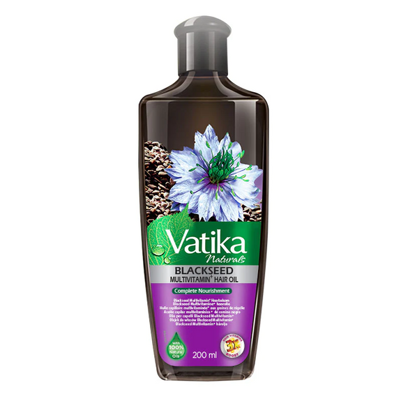 Vatika Naturals Multivitamin Enriched Blackseed Hair Oil 200 ML