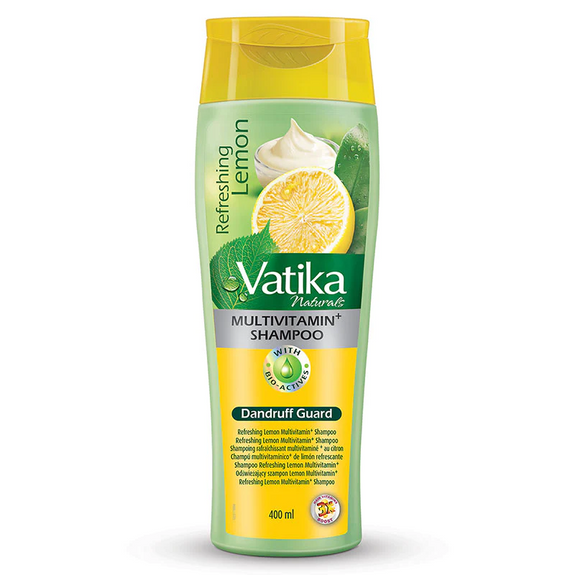 Vatika Naturals Lemon Multivitamin+ Shampoo 400ml