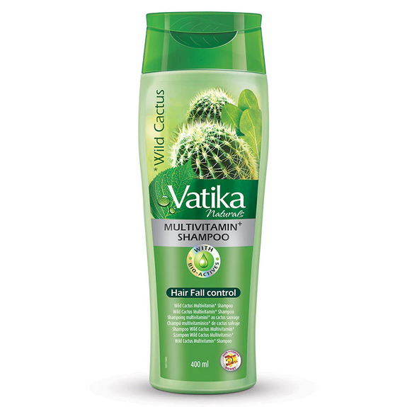 Vatika Naturals Cactus Multi Vitamin+Shampoo  400ML