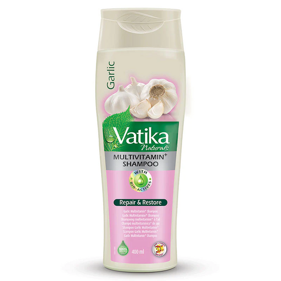 Vatika Naturals Garlic Multi Vitamin+ Shampoo  400ml