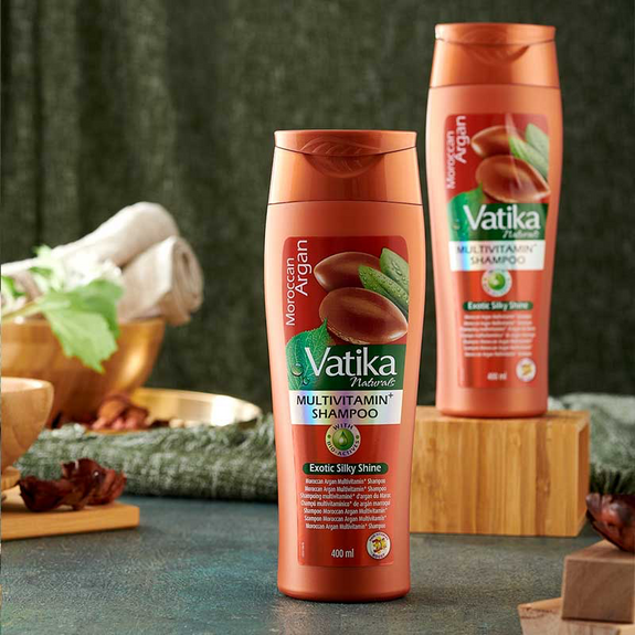 Vatika Naturals Mor Argan Multi Vitamin+ Shampoo 400ml