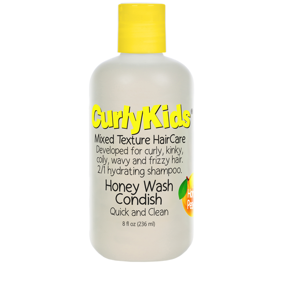 Curlykids Honey Wash Condish-236 ml