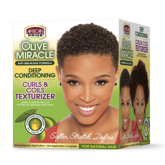 AFRICAN PRIDE OLIVE MIRACLE TEXTURIZER KIT